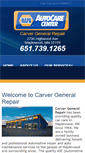 Mobile Screenshot of carvergeneralrepair.com